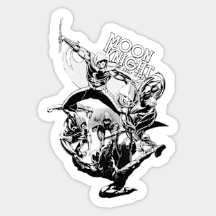 moon knight Sticker